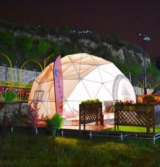 贵州河南球形帐篷-室外浪漫乐园